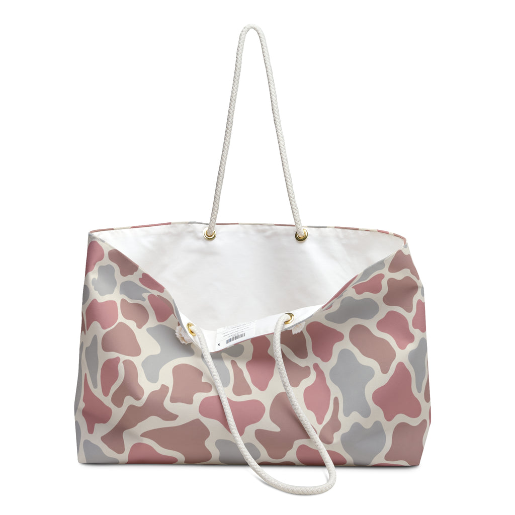 Pink Camo Weekender Bag