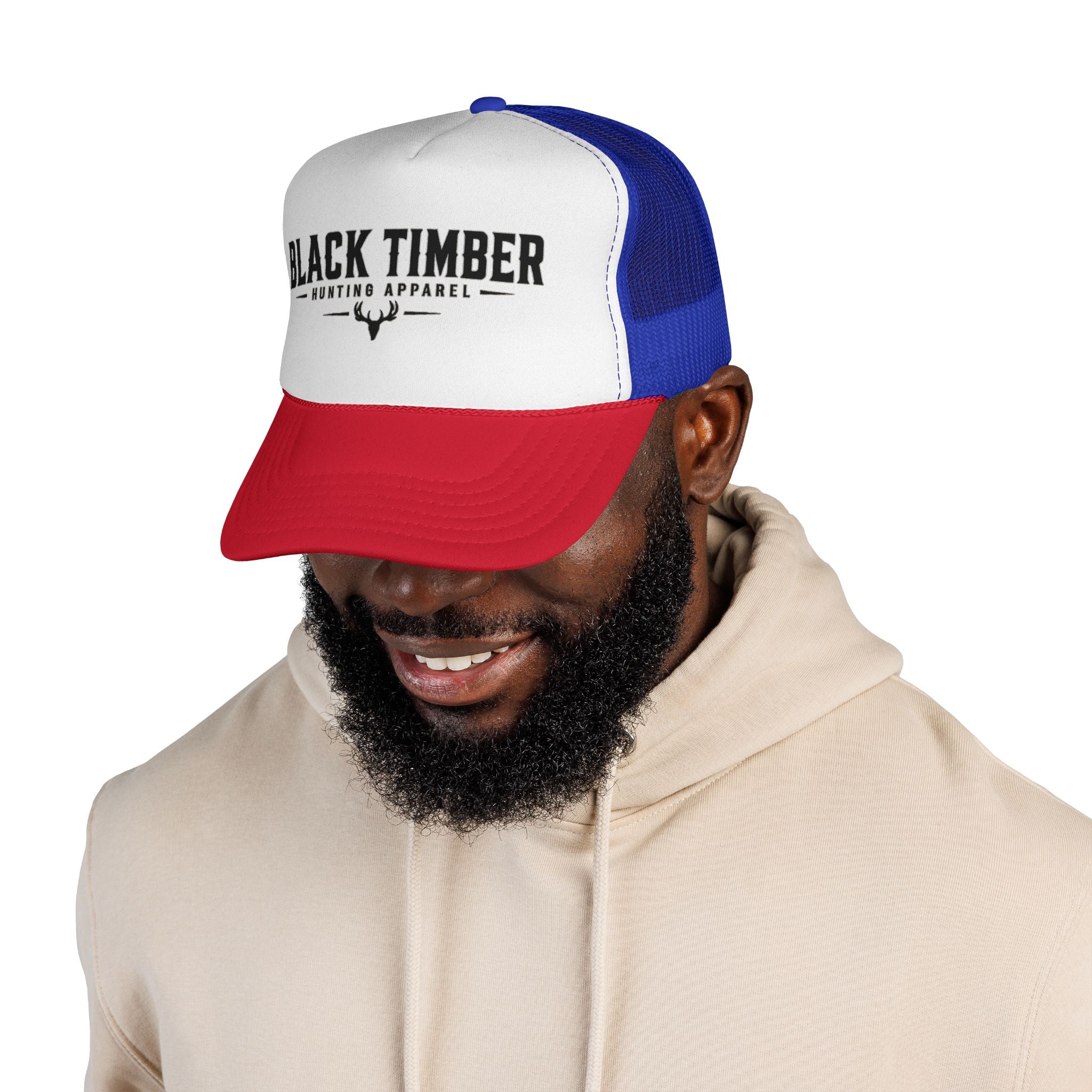 Black Timber Trucker Hat