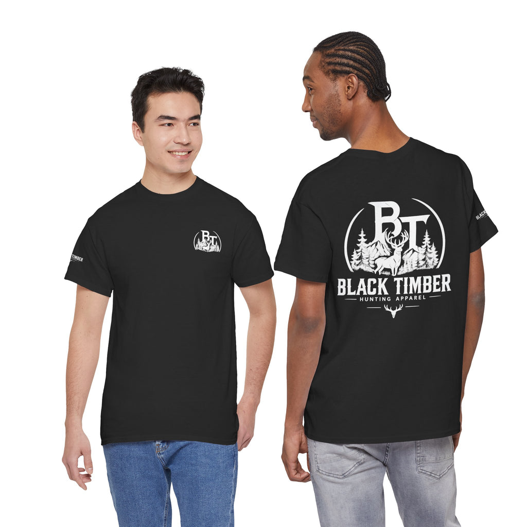 Hunting Tee — Black Timber Logo Shirt