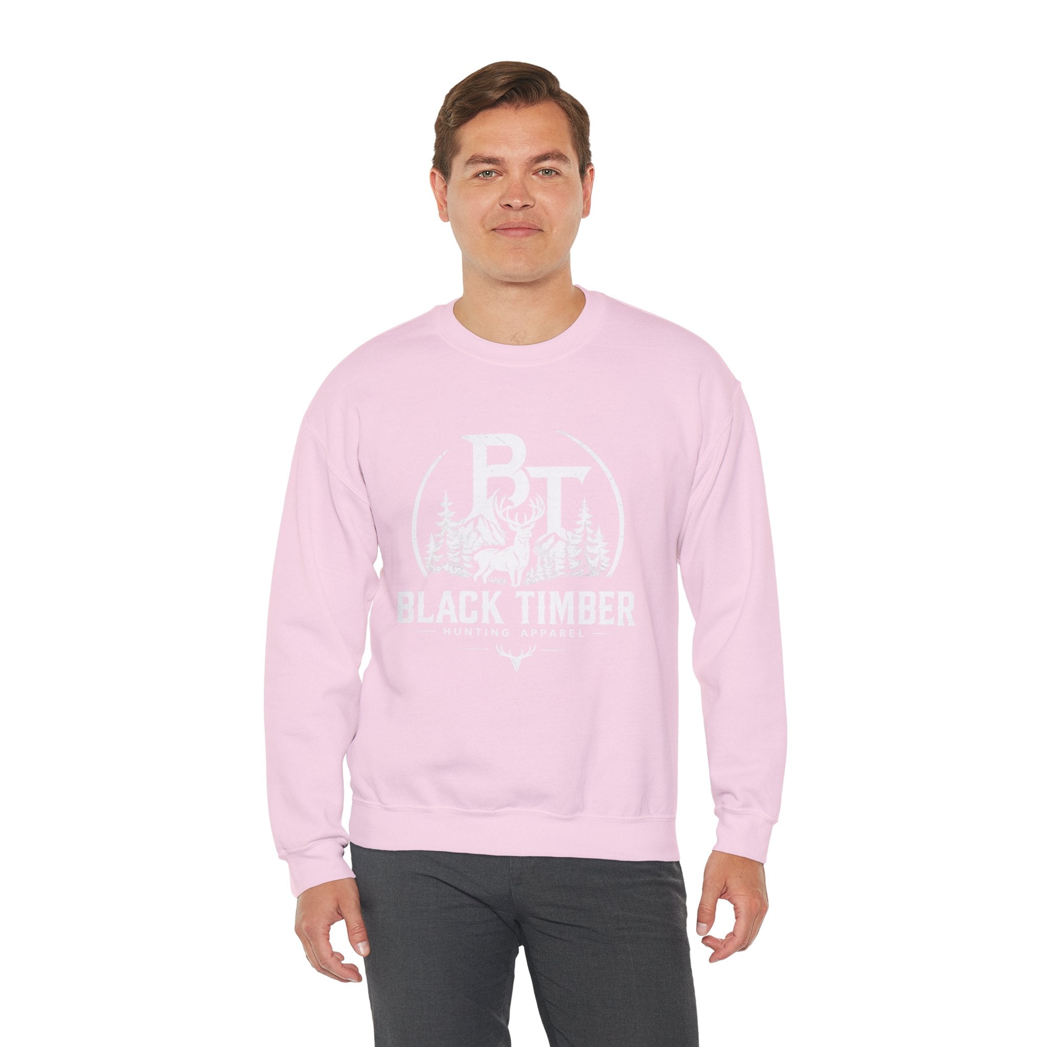 Black Timber Crewneck Sweatshirt