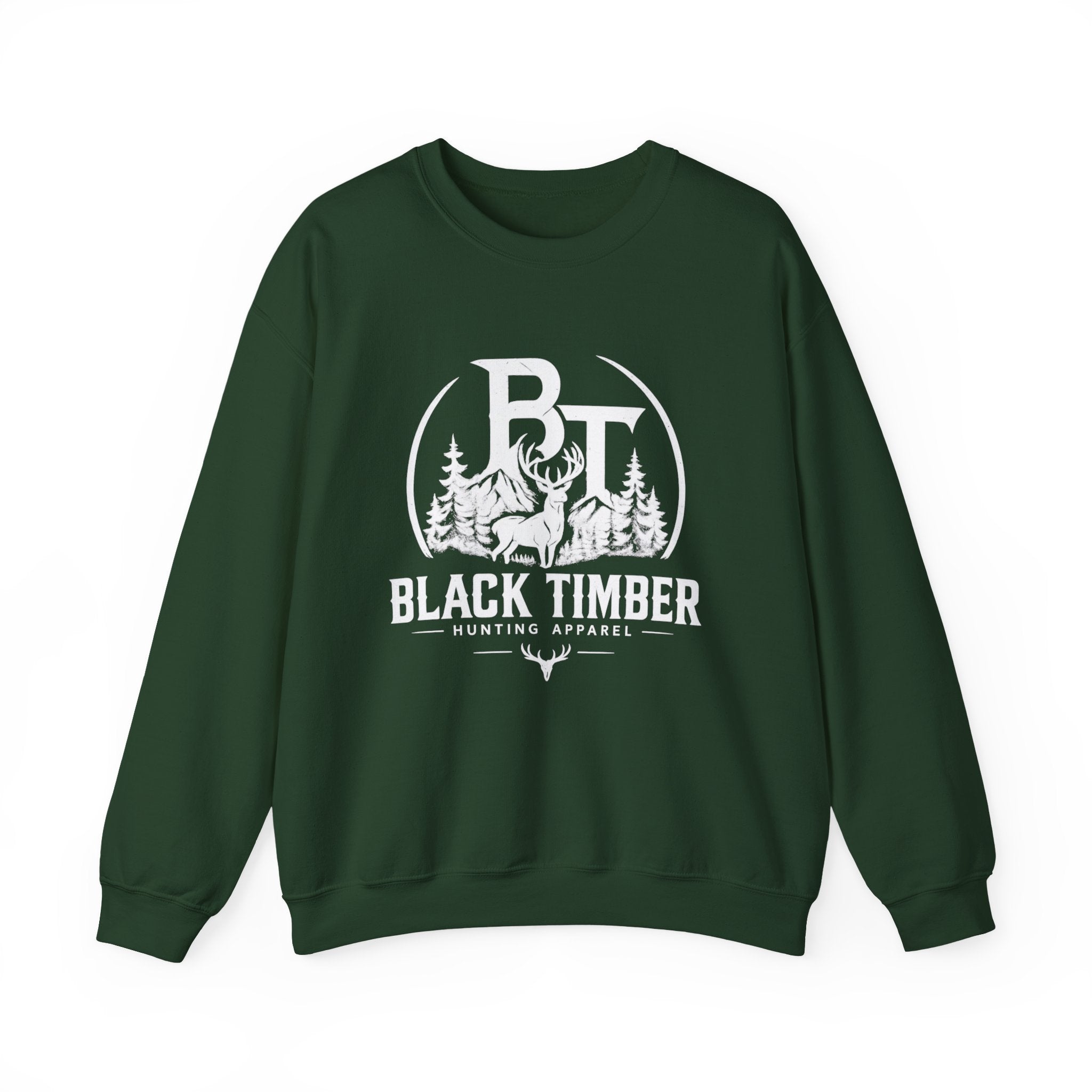 Black Timber Crewneck Sweatshirt