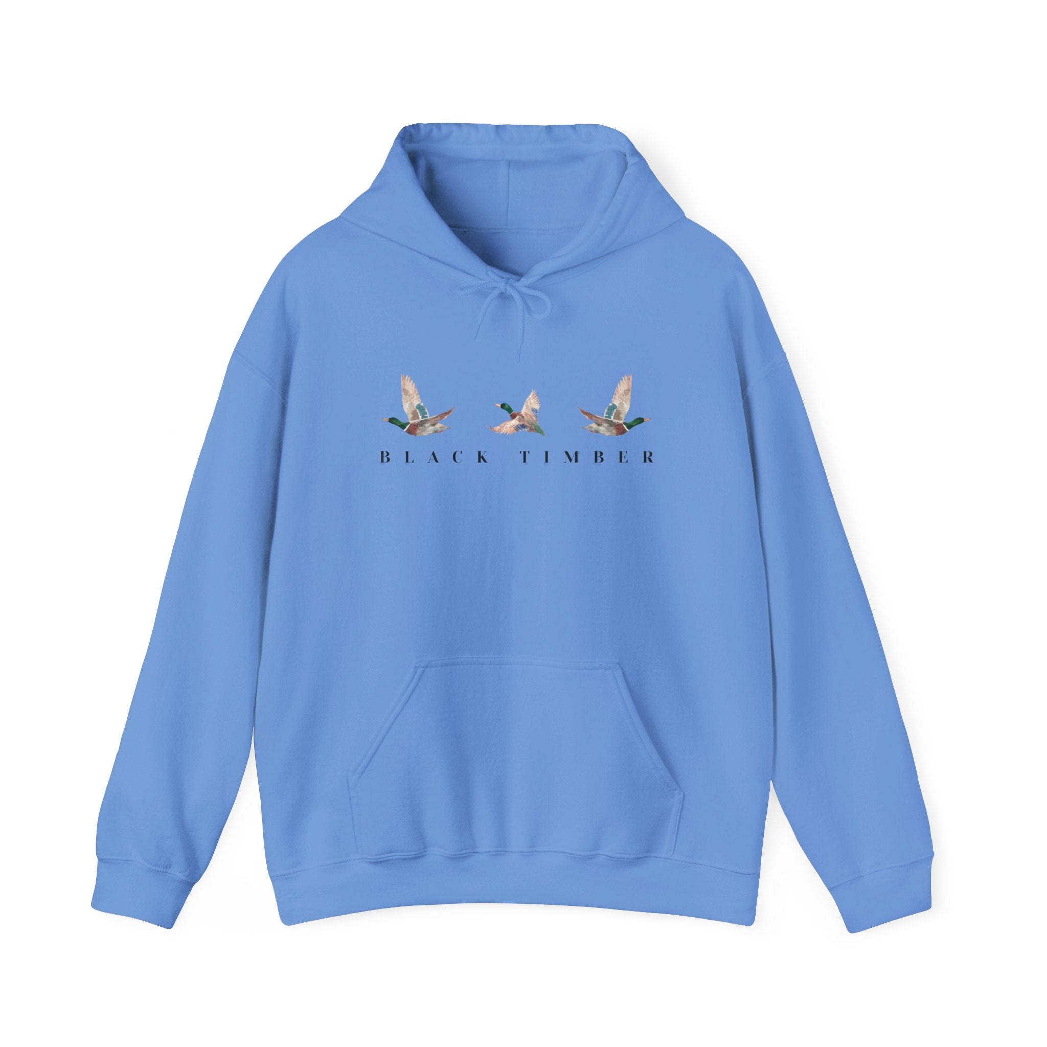 Black Timber Duck Hoodie