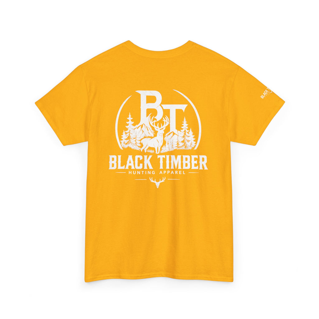 Hunting Tee — Black Timber Logo Shirt