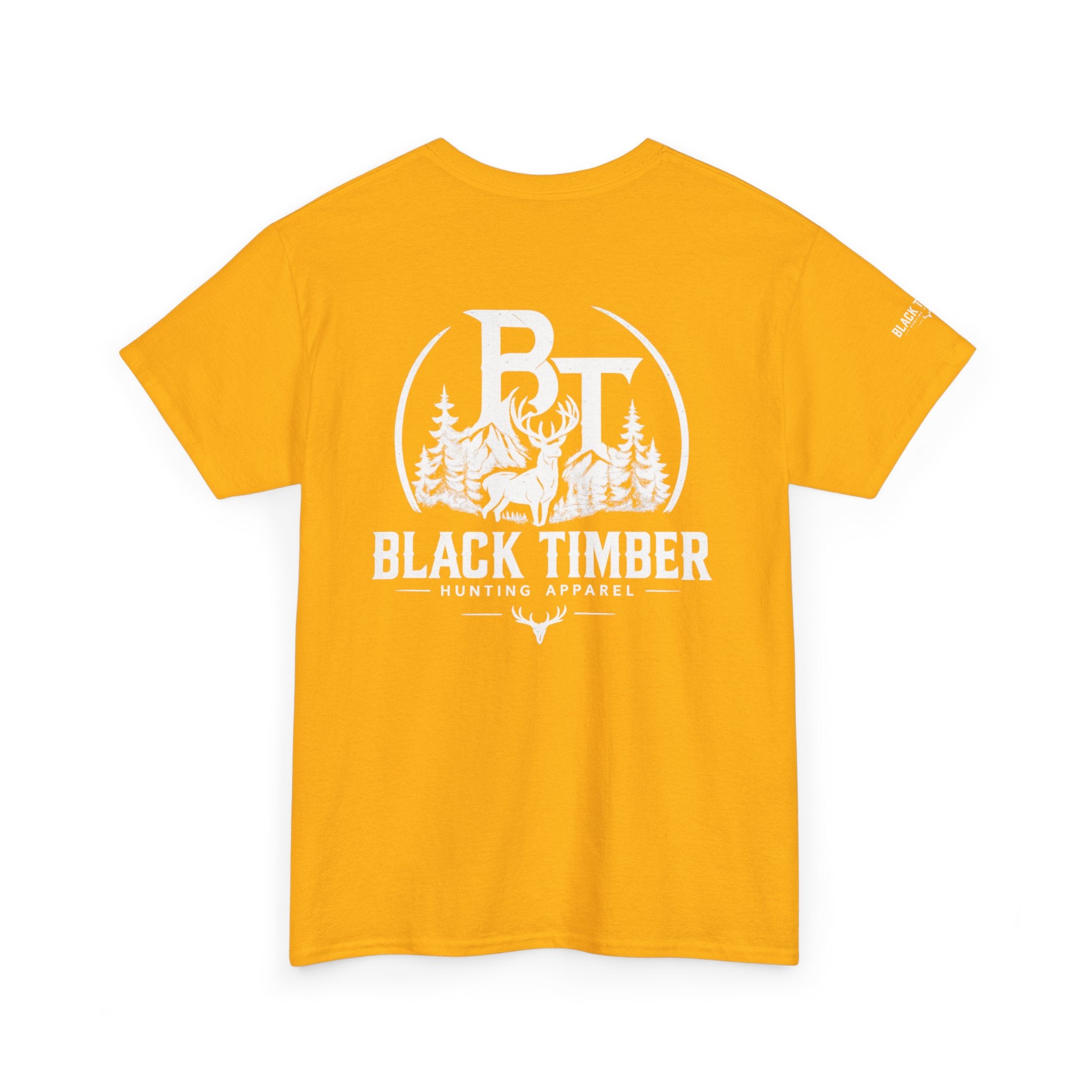 Hunting Tee — Black Timber Logo Shirt