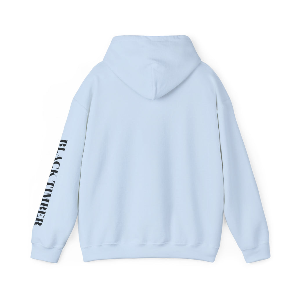 Black Timber Logo Hoodie