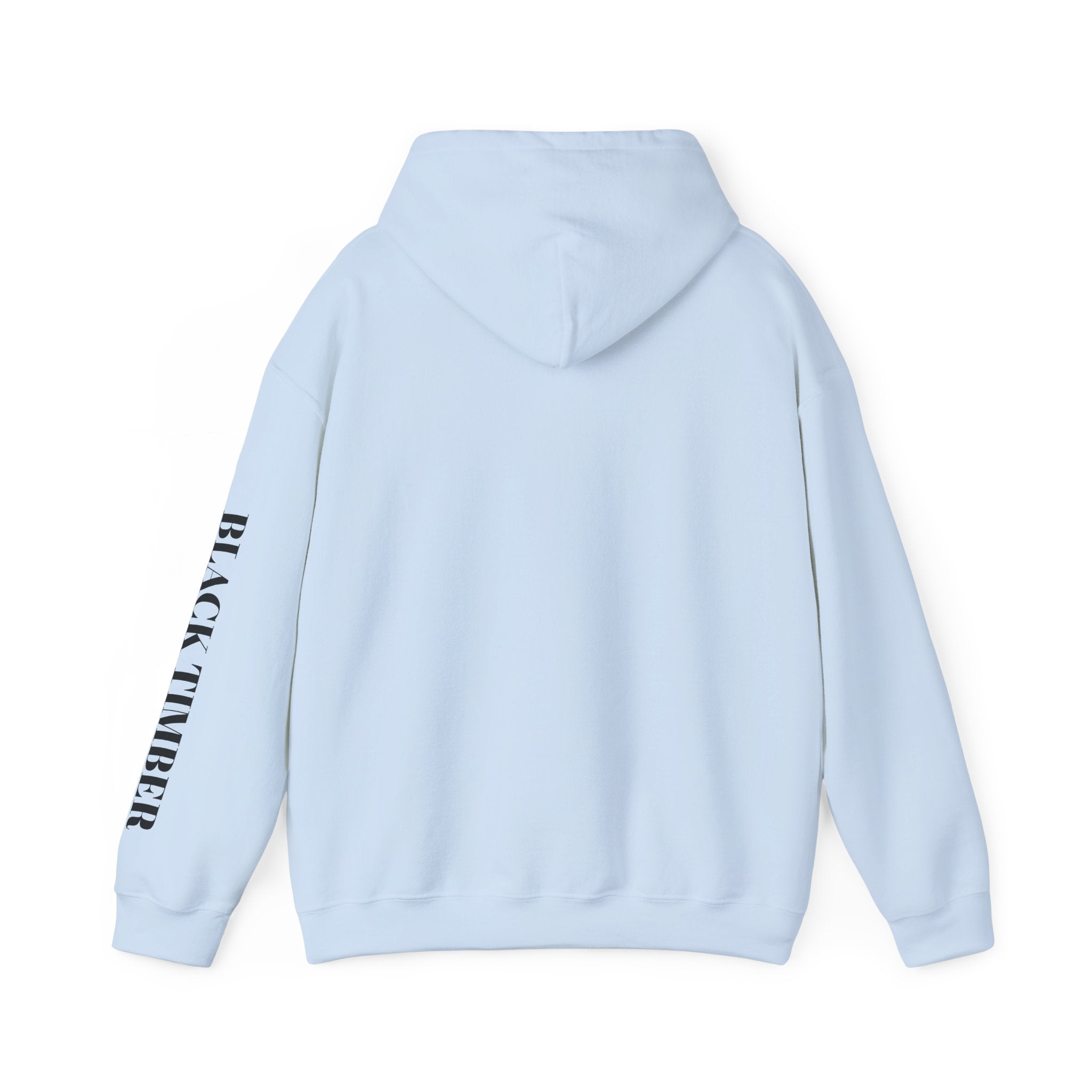 Black Timber Logo Hoodie