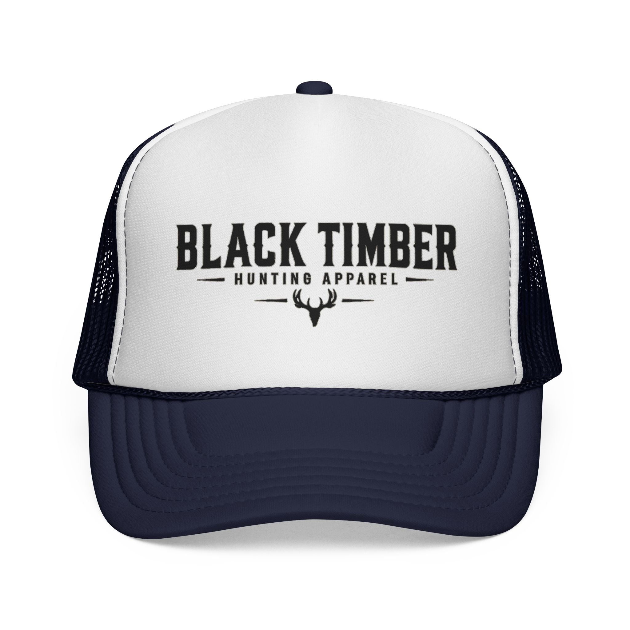 Black Timber Trucker Hat