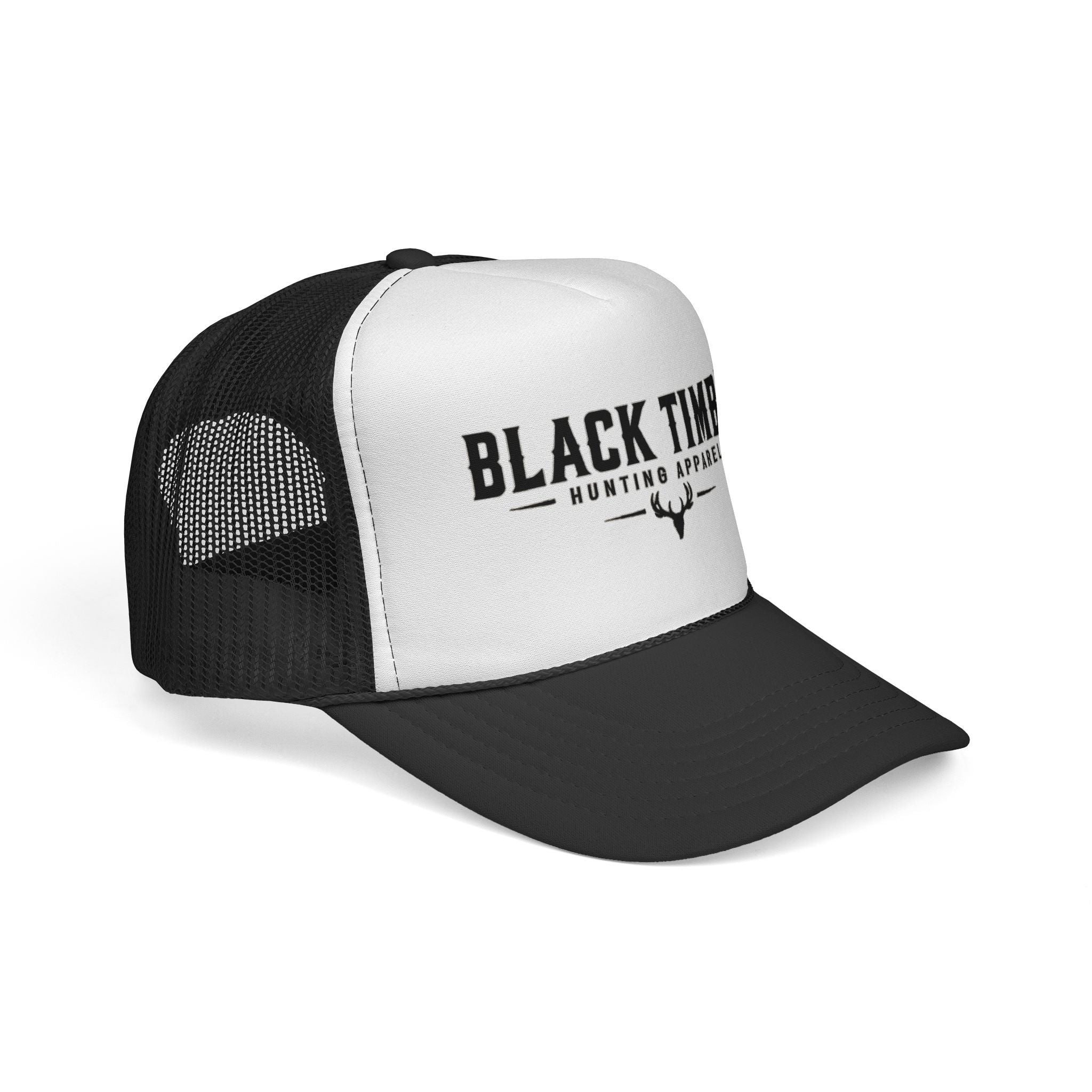 Black Timber Trucker Hat