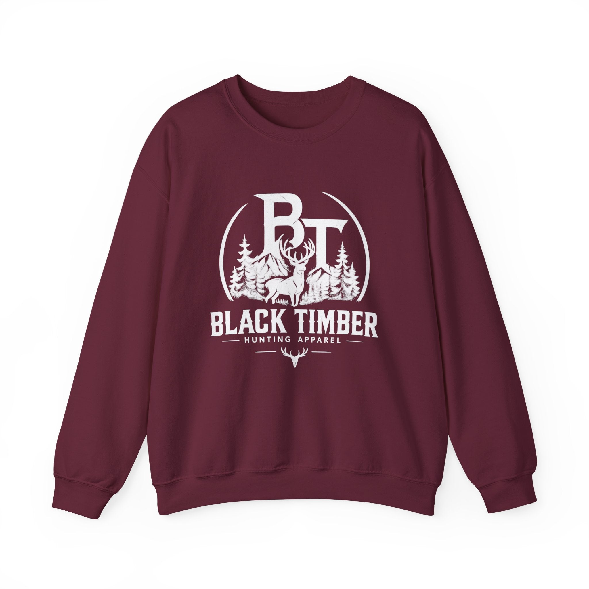 Black Timber Crewneck Sweatshirt