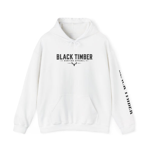 Black Timber Logo Hoodie