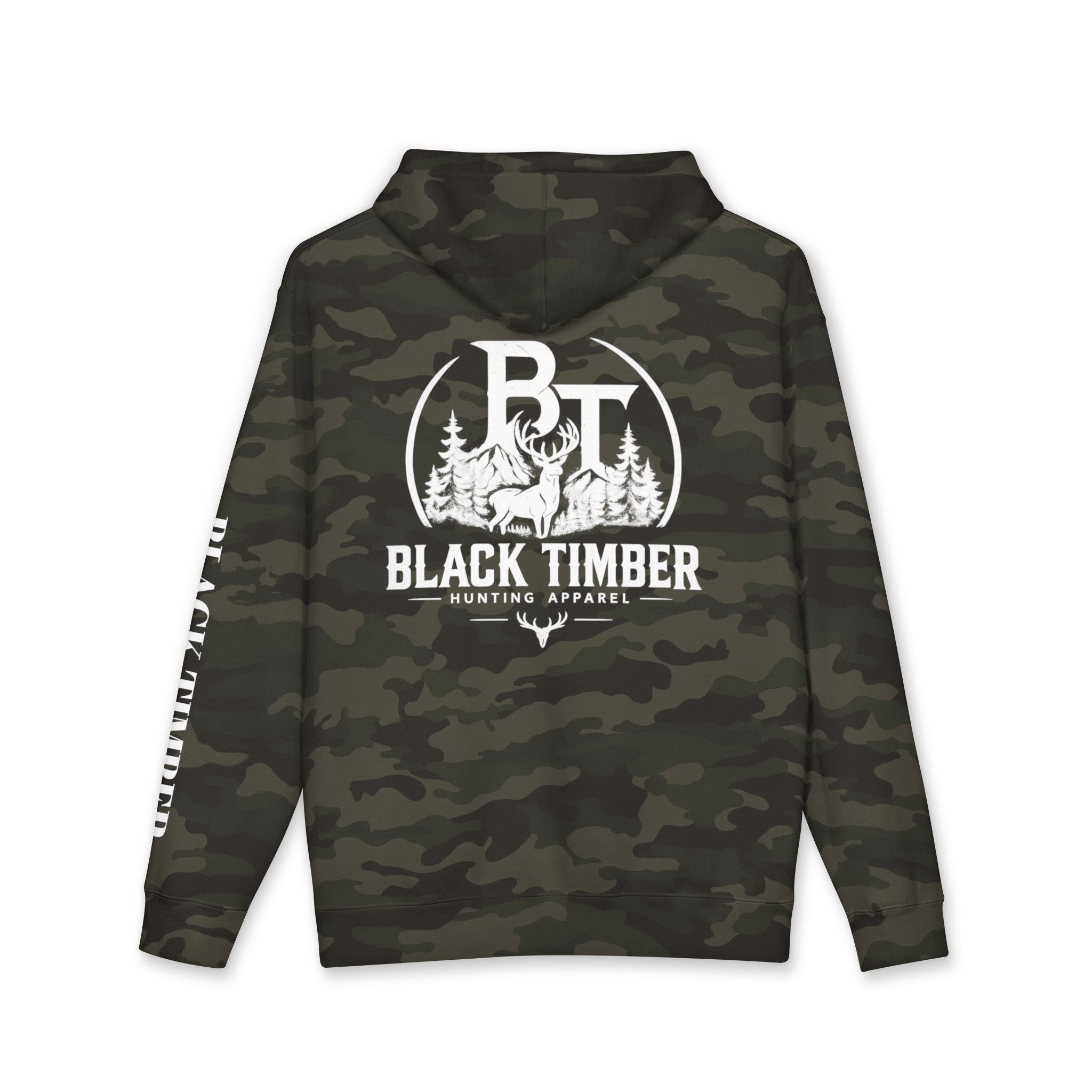 Black Timber Hoodie