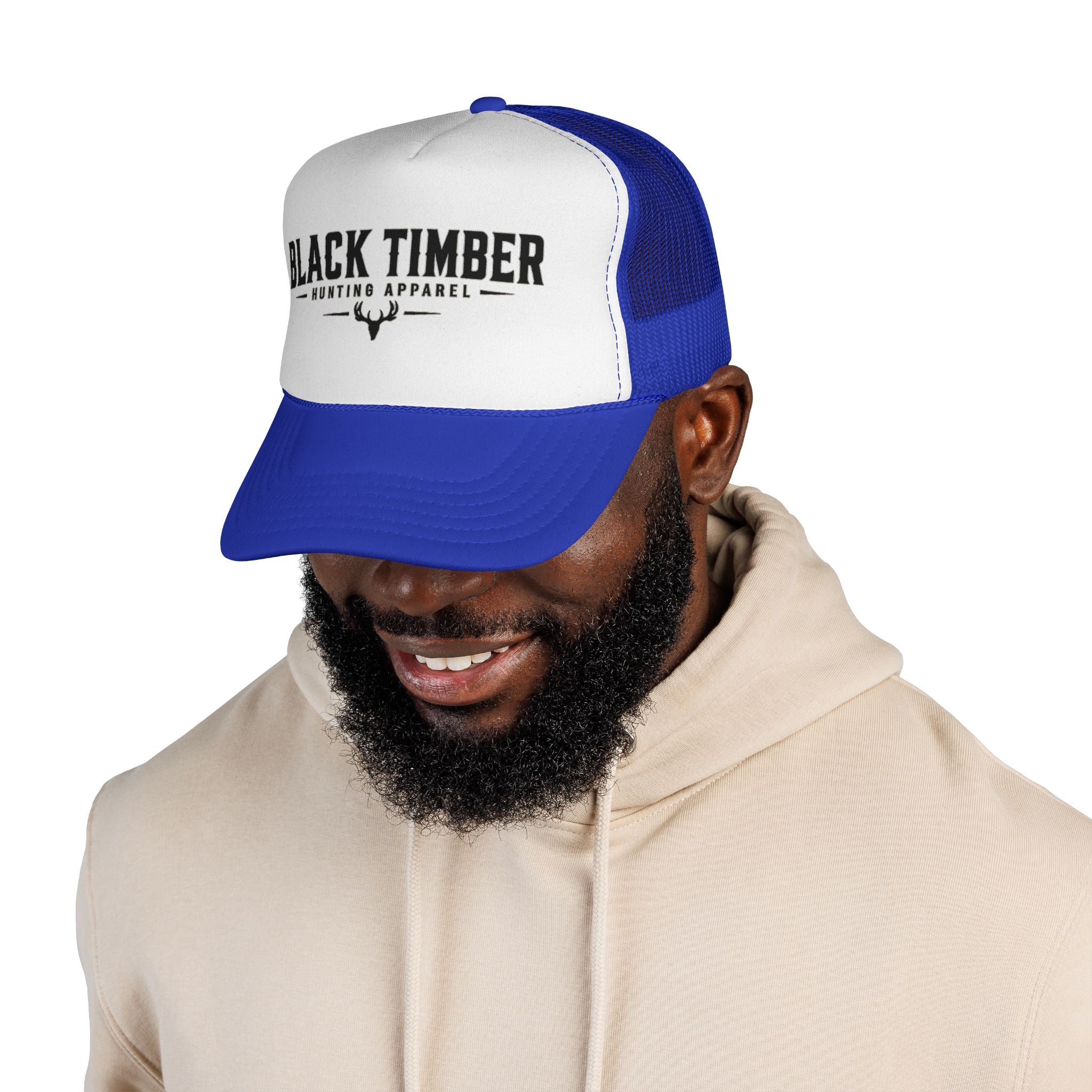 Black Timber Trucker Hat