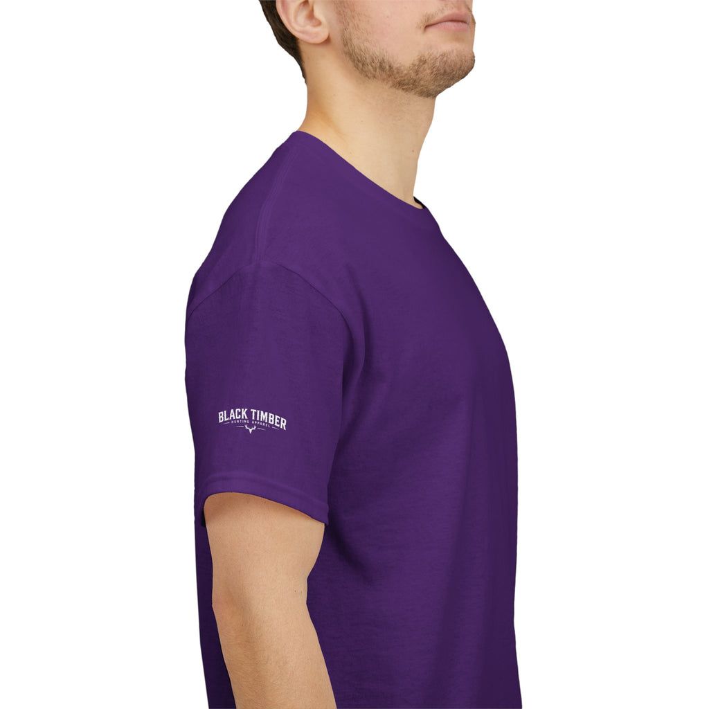 Hunting Tee — Black Timber Logo Shirt