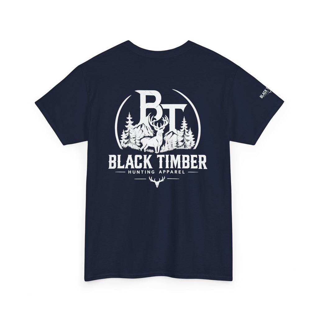Hunting Tee — Black Timber Logo Shirt