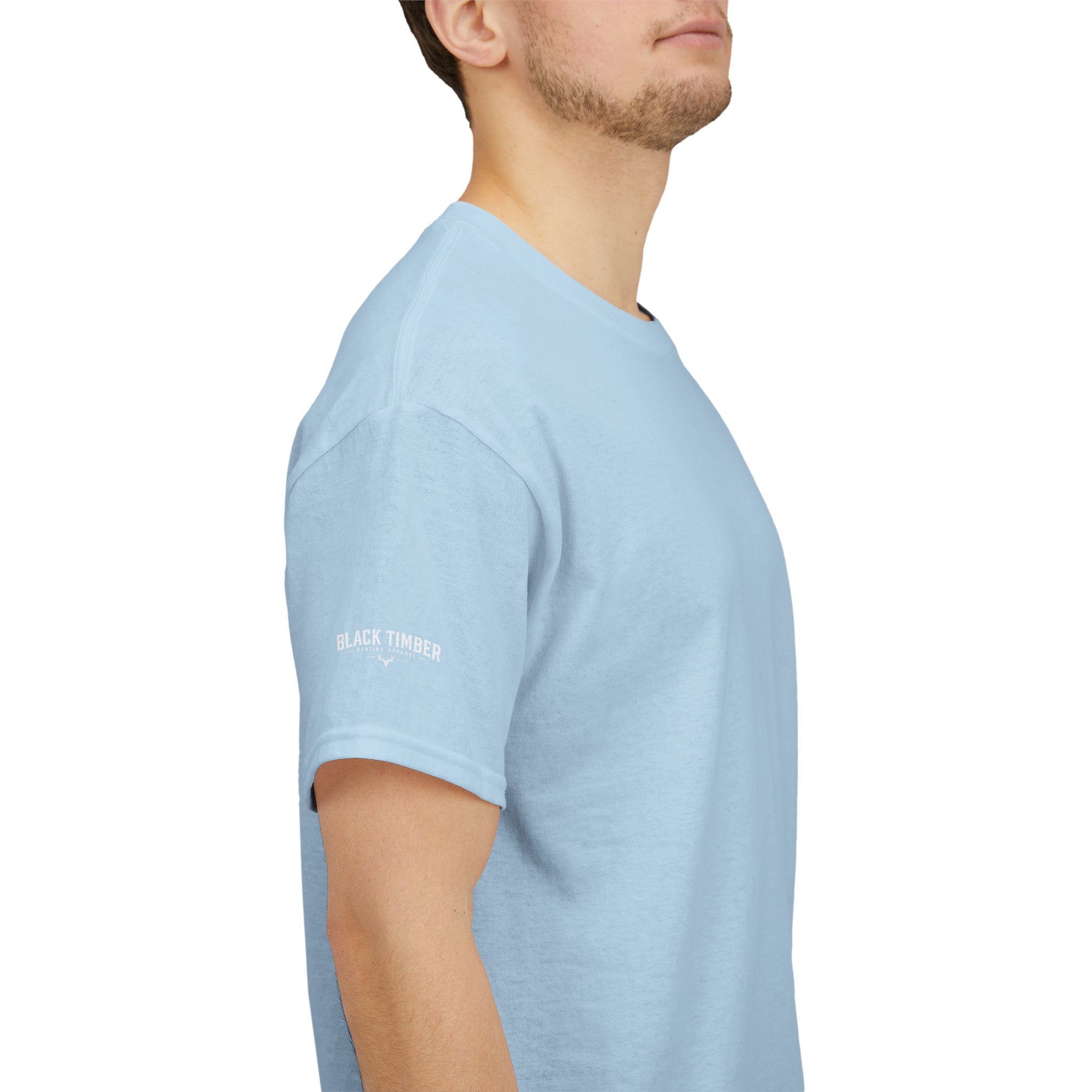 Hunting Tee — Black Timber Logo Shirt
