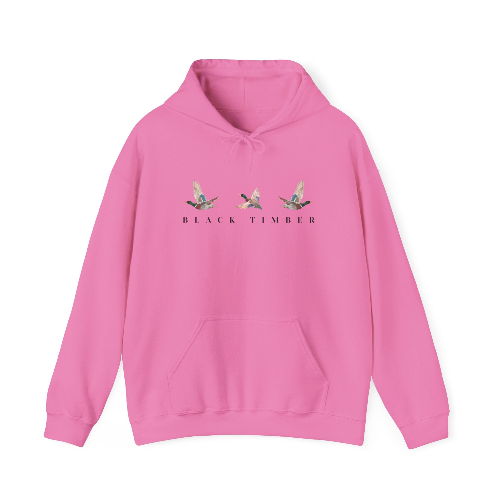 Black Timber Duck Hoodie