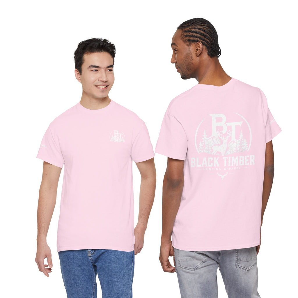 Hunting Tee — Black Timber Logo Shirt