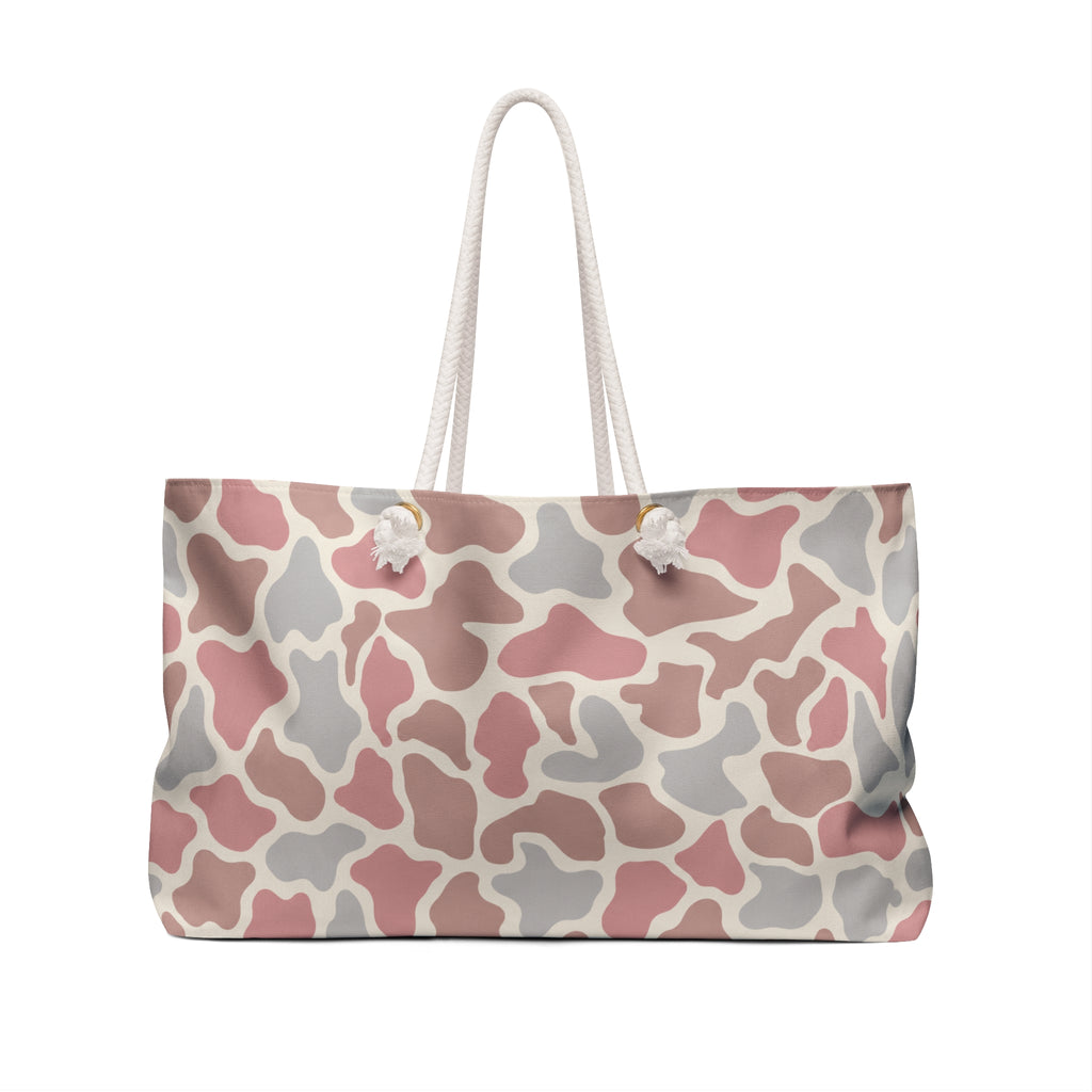 Pink Camo Weekender Bag
