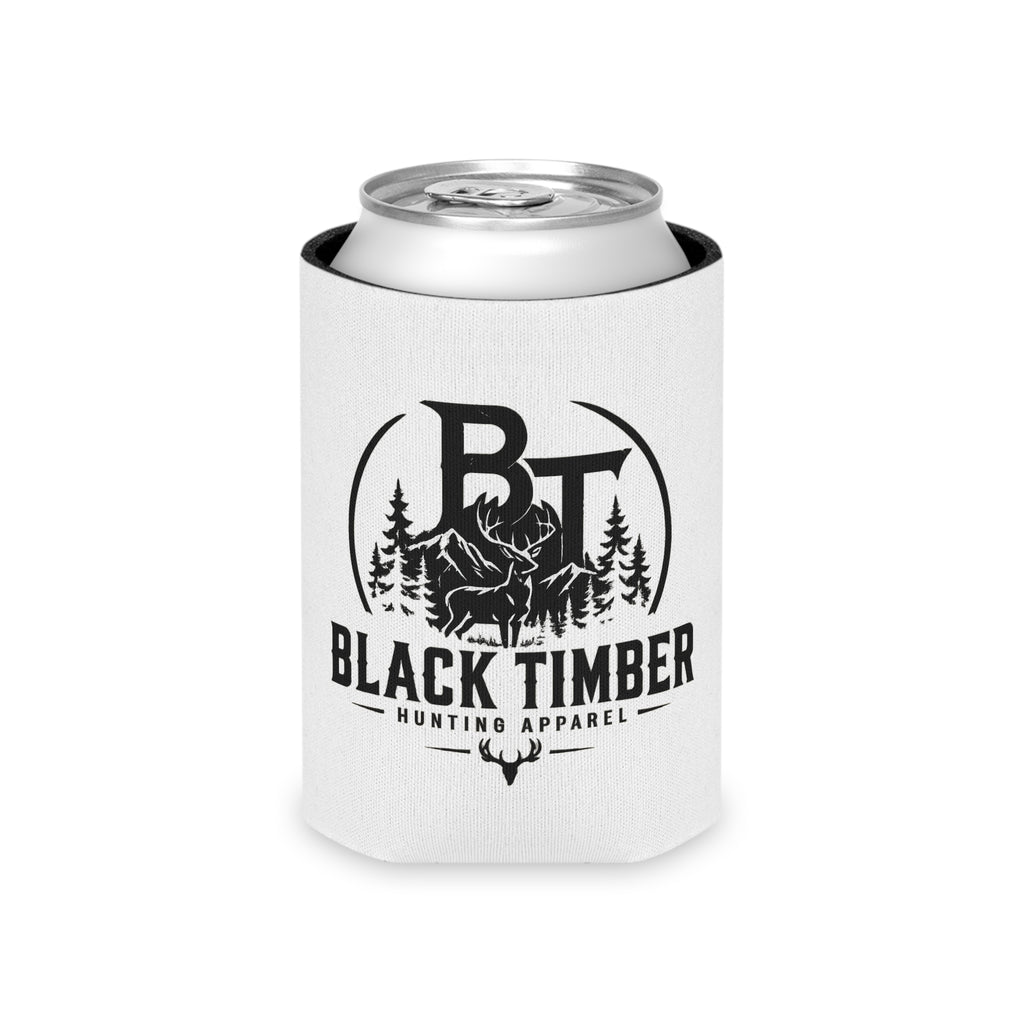 Can Cooler — Black Timber Hunting Apparel Logo Koozie