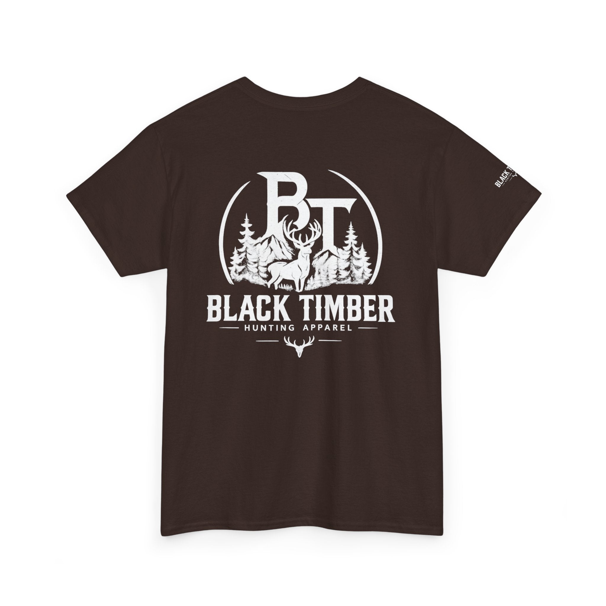 Hunting Tee — Black Timber Logo Shirt