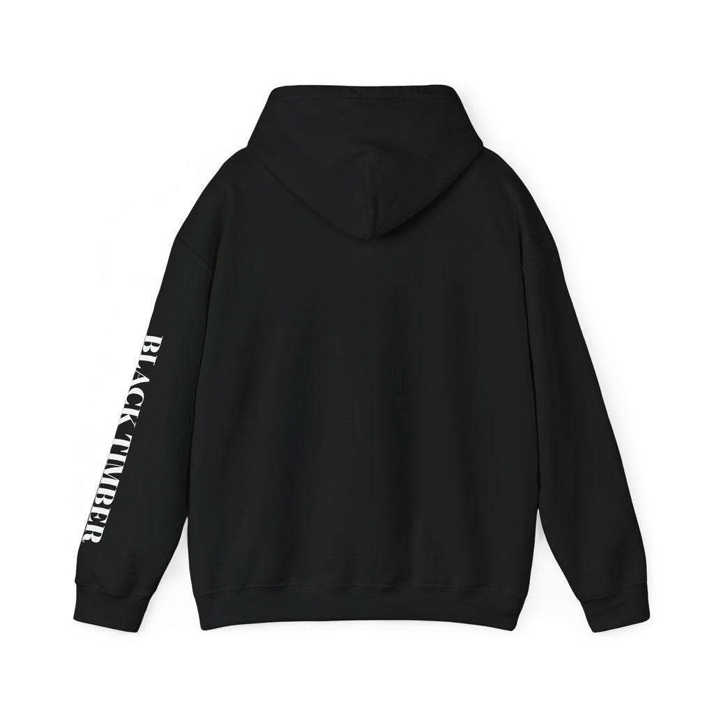Black Timber Logo Hoodie