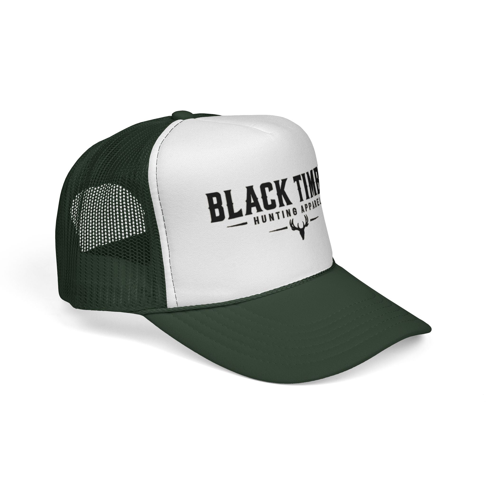Black Timber Trucker Hat