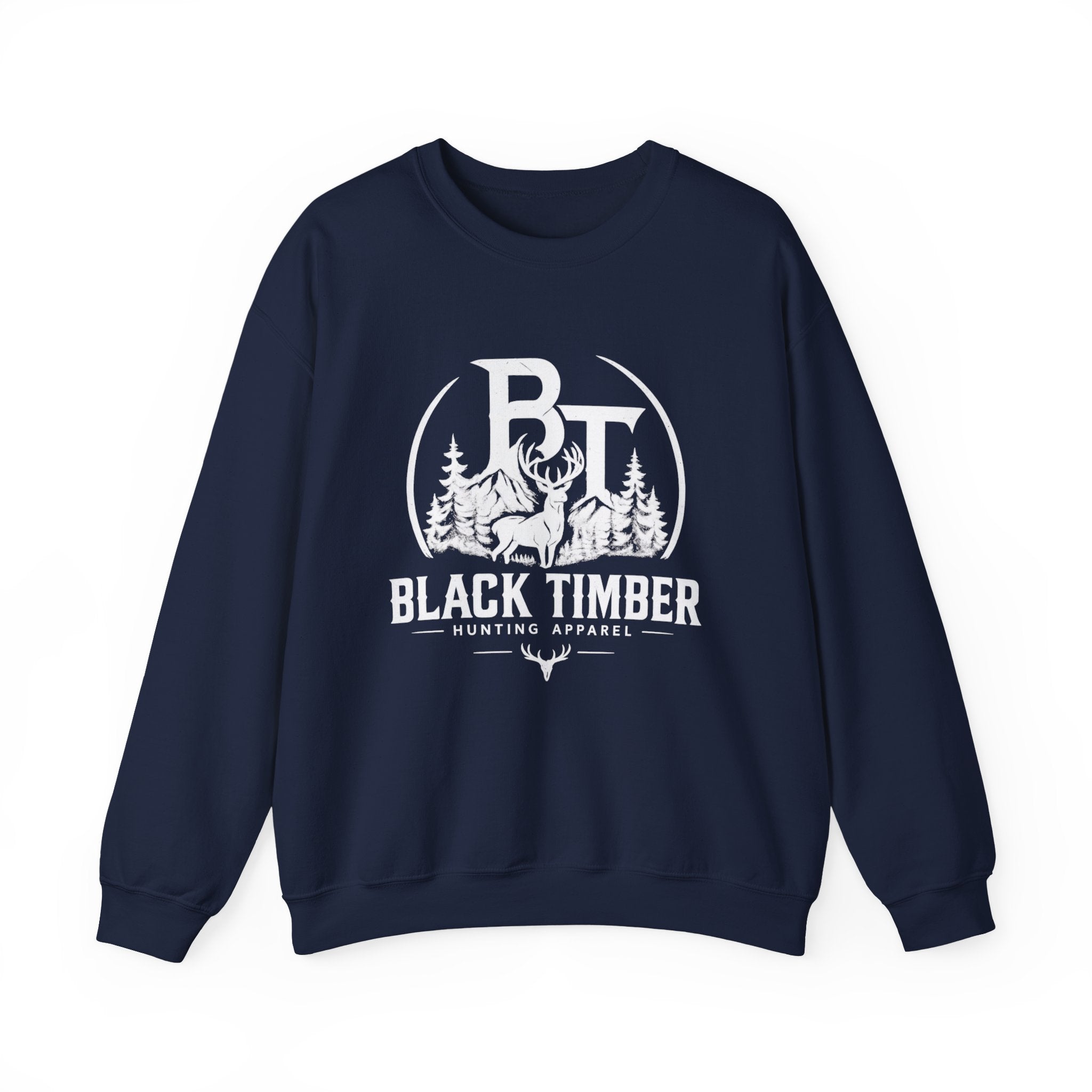 Black Timber Crewneck Sweatshirt