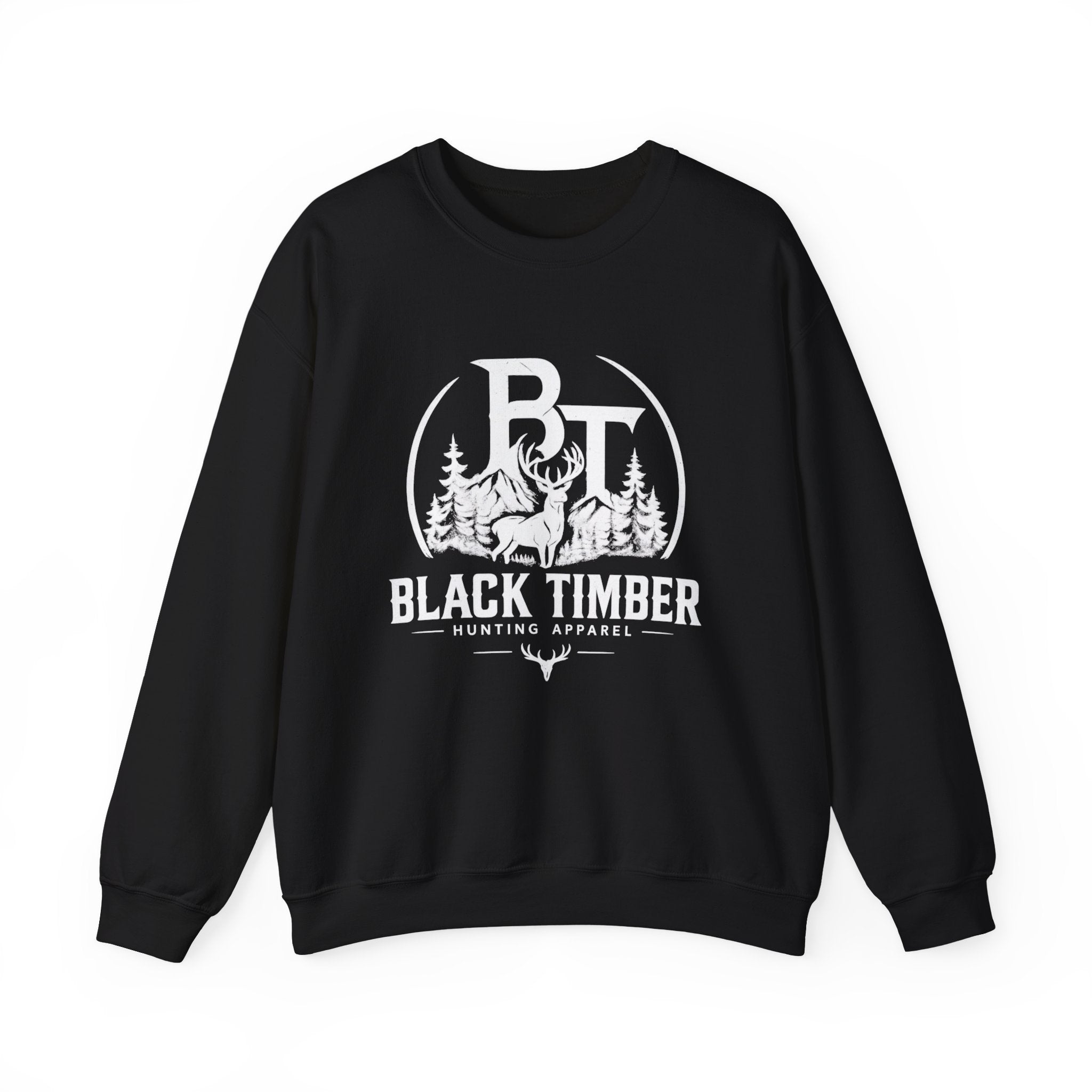 Black Timber Crewneck Sweatshirt