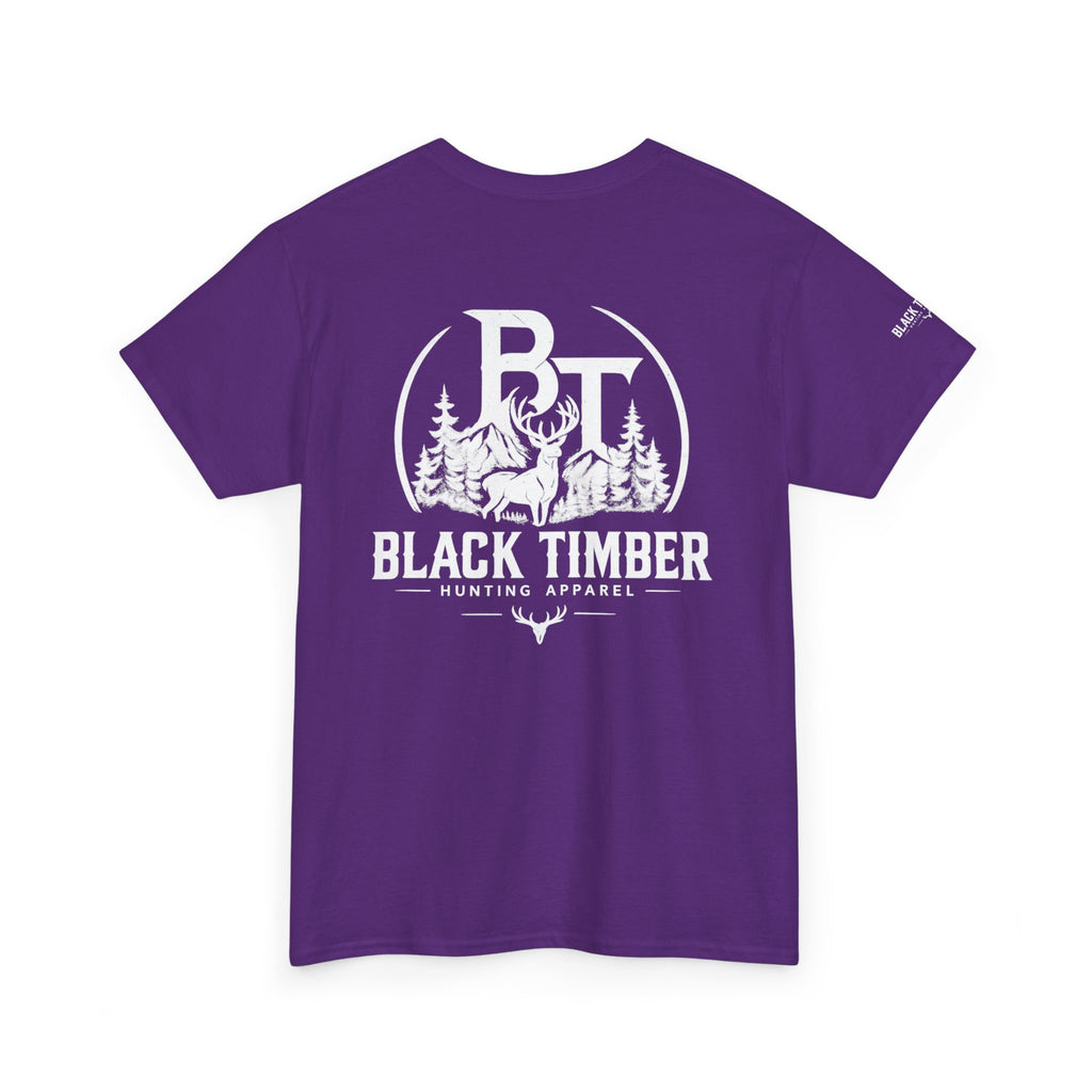 Hunting Tee — Black Timber Logo Shirt