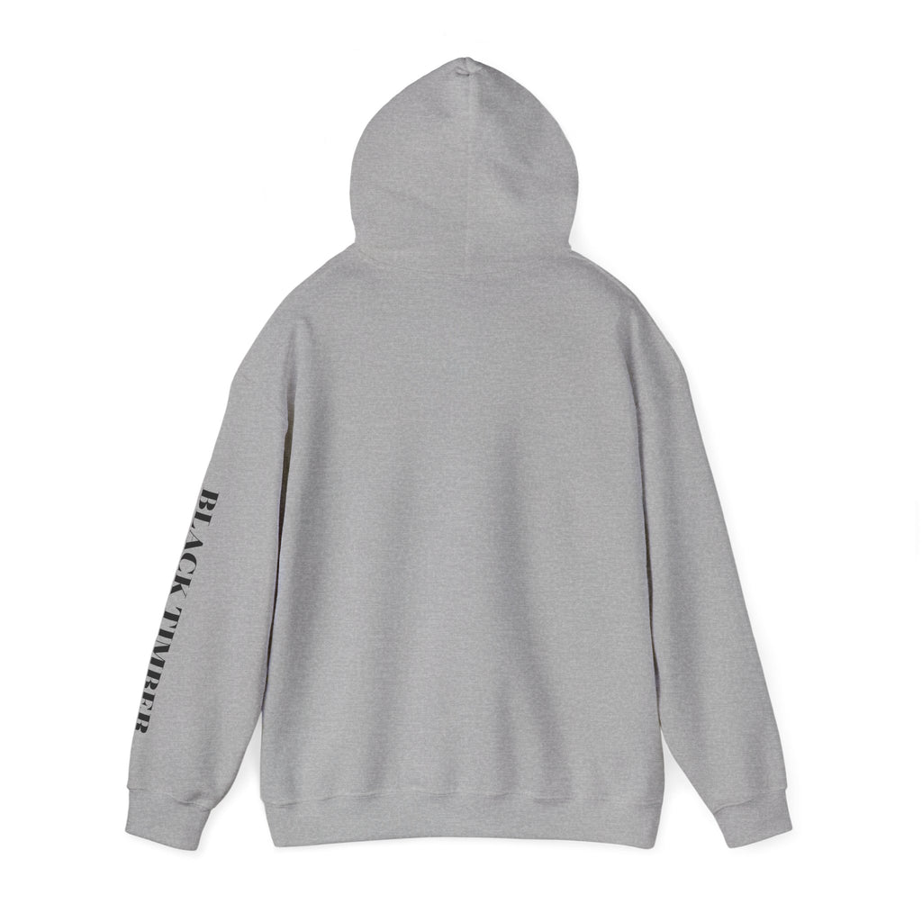Black Timber Logo Hoodie