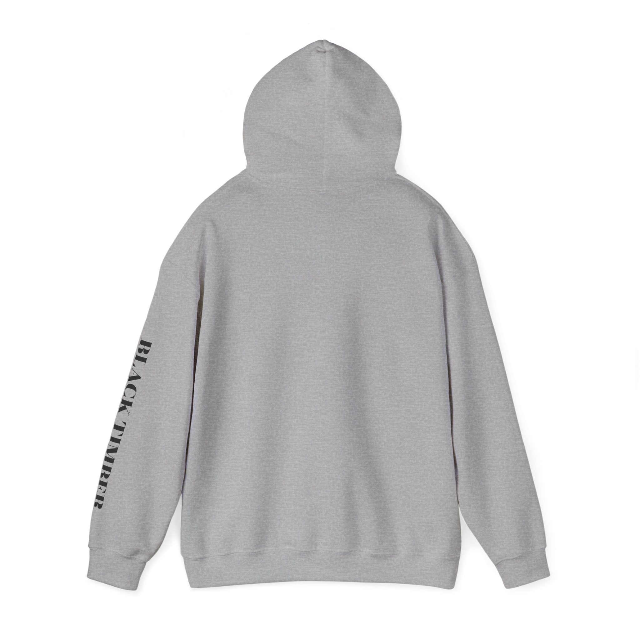 Black Timber Logo Hoodie