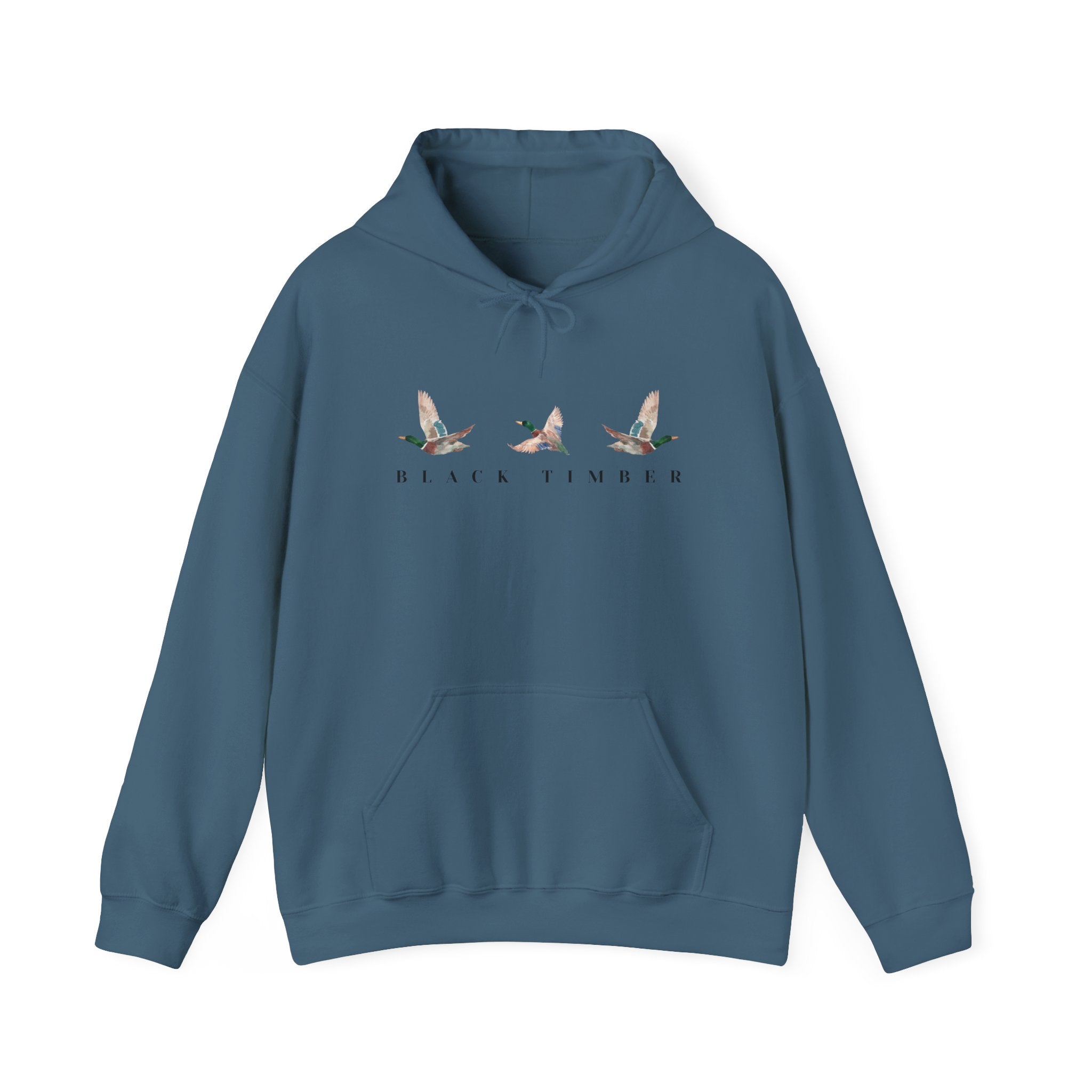 Black Timber Duck Hoodie