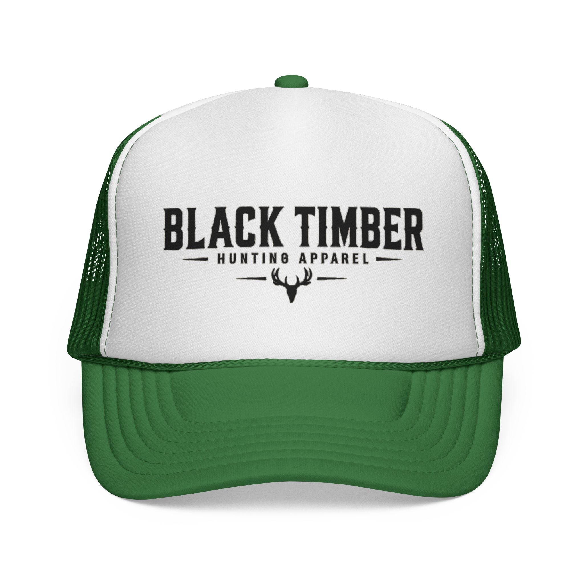 Black Timber Trucker Hat