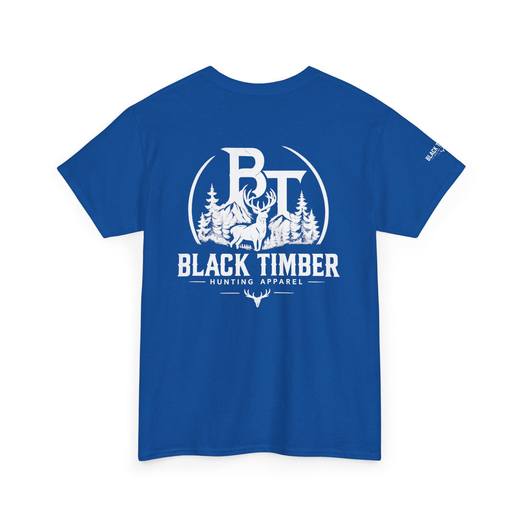 Hunting Tee — Black Timber Logo Shirt