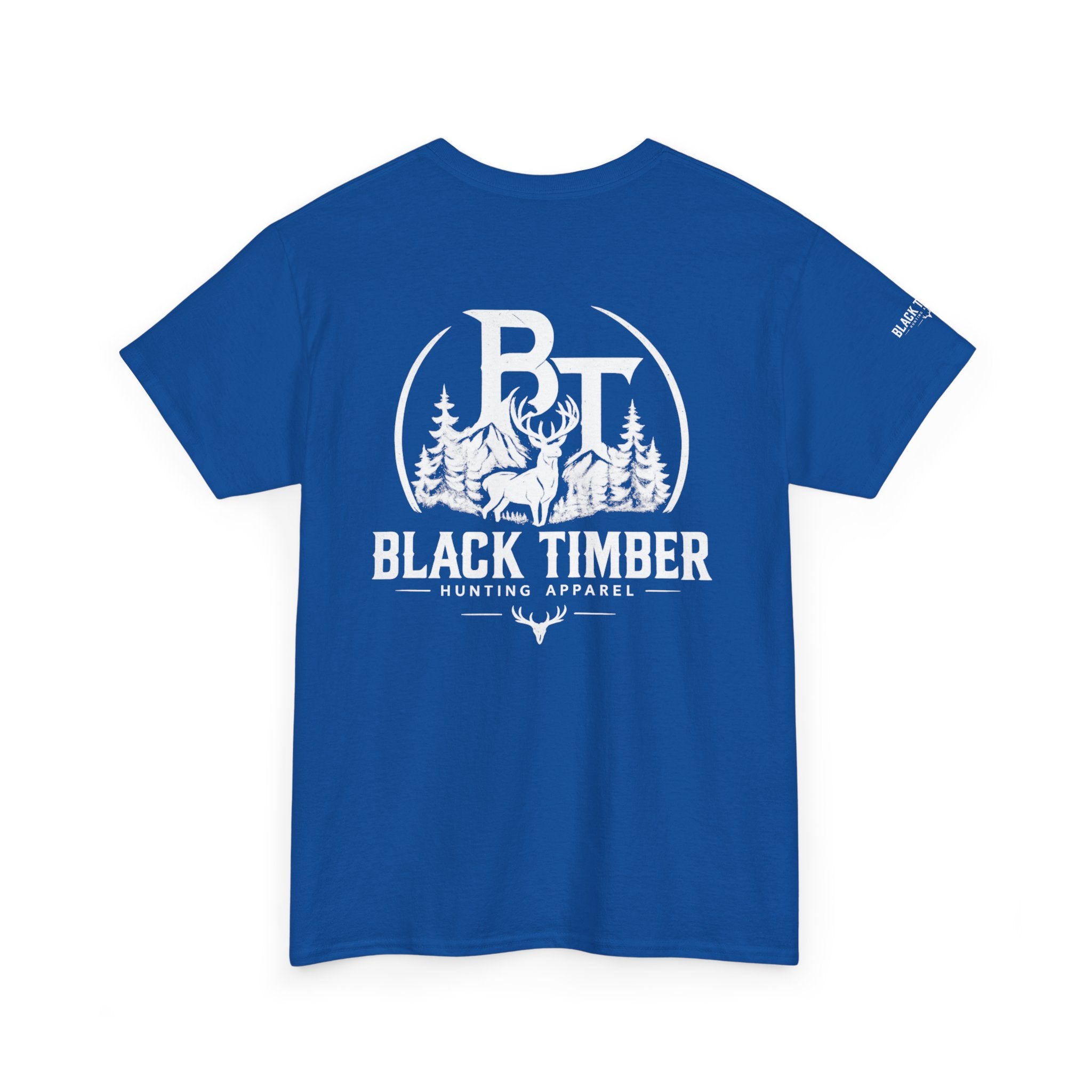 Hunting Tee — Black Timber Logo Shirt