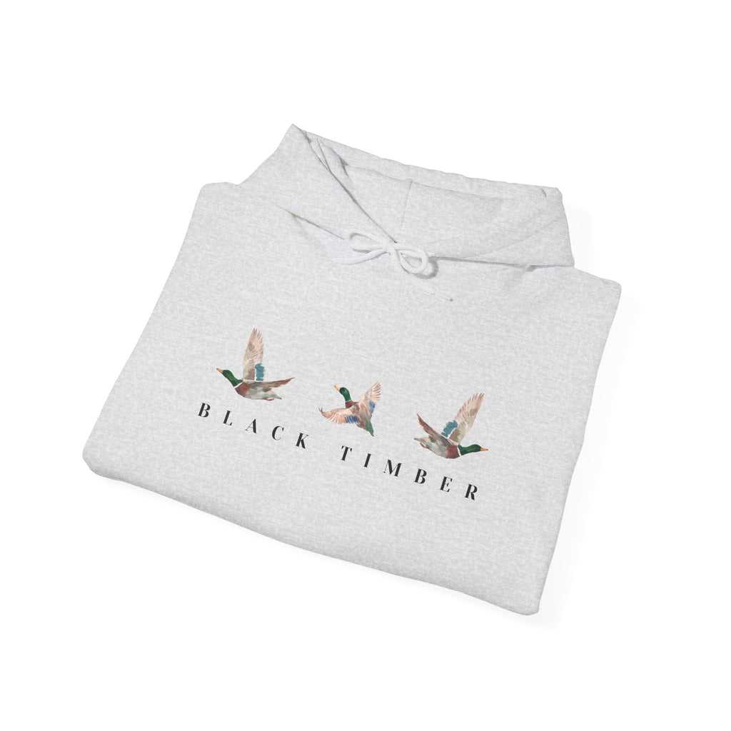 Black Timber Duck Hoodie