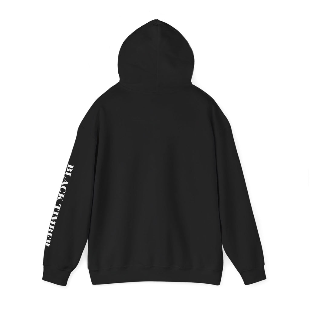 Black Timber Logo Hoodie