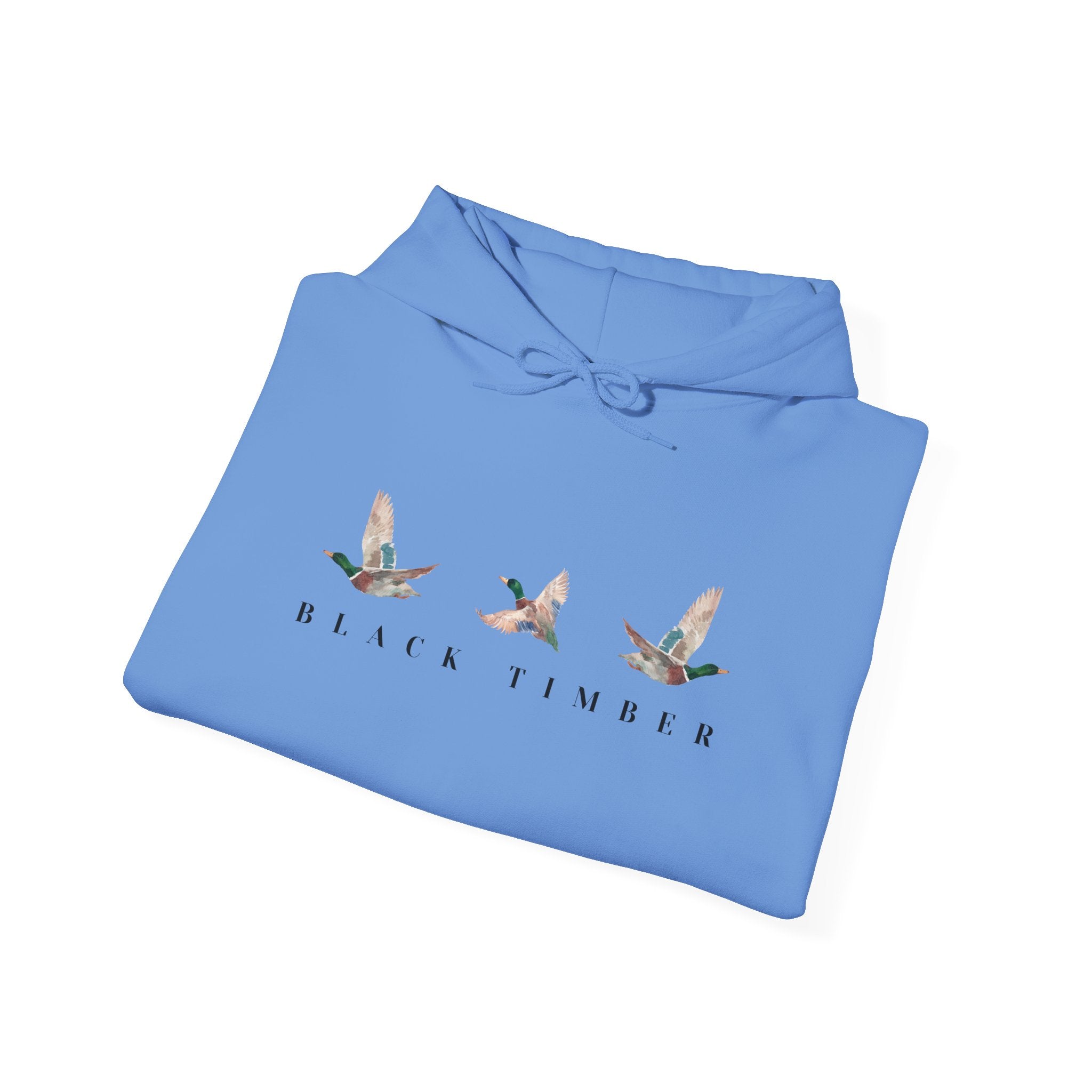 Black Timber Duck Hoodie