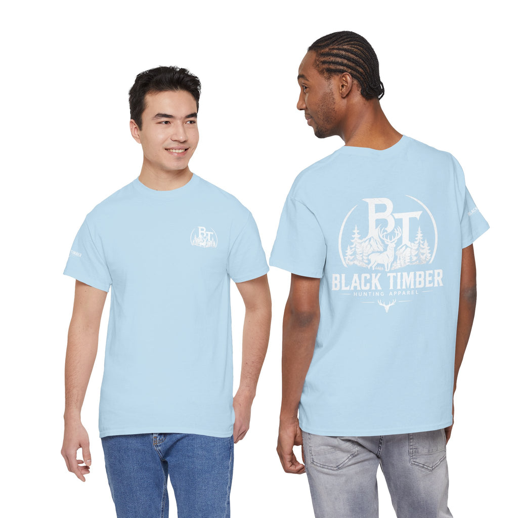 Hunting Tee — Black Timber Logo Shirt