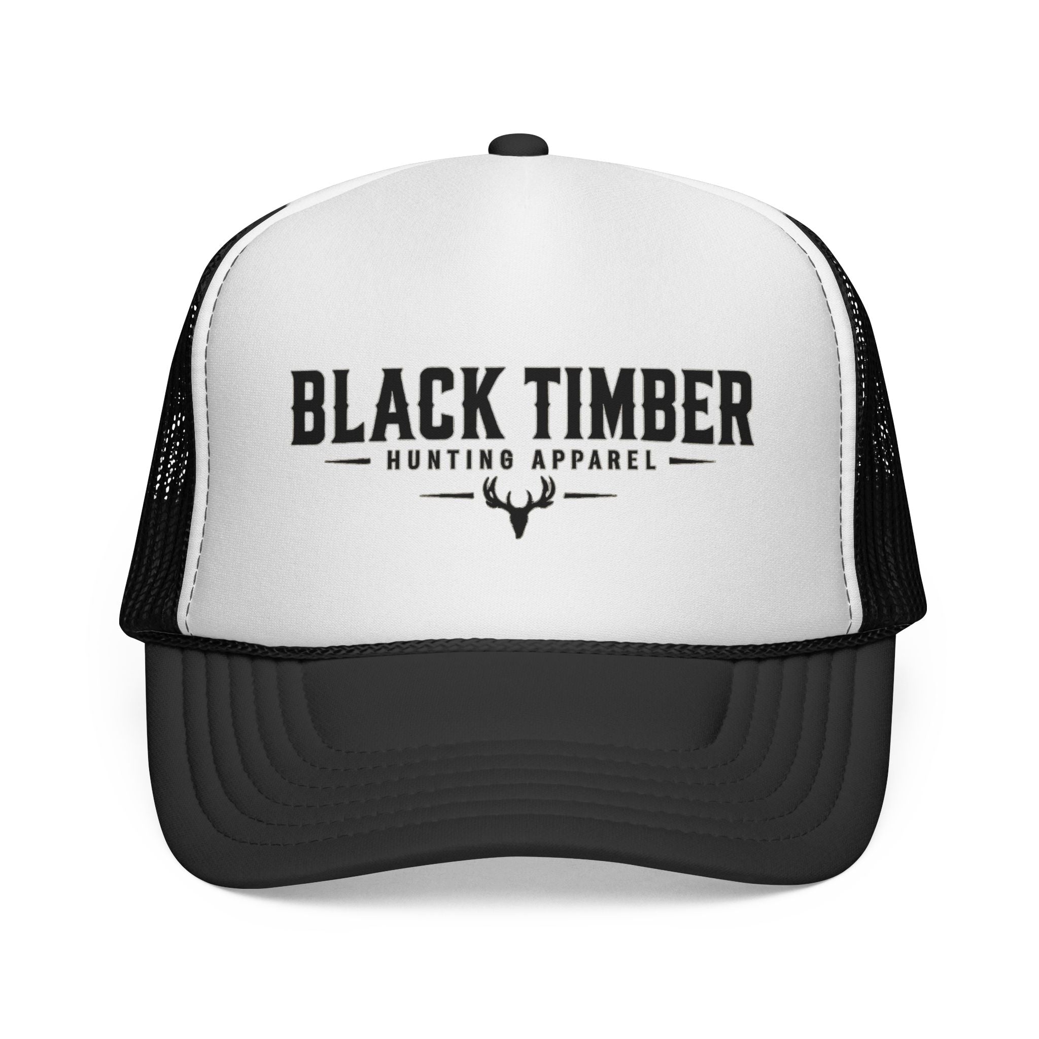 Black Timber Trucker Hat