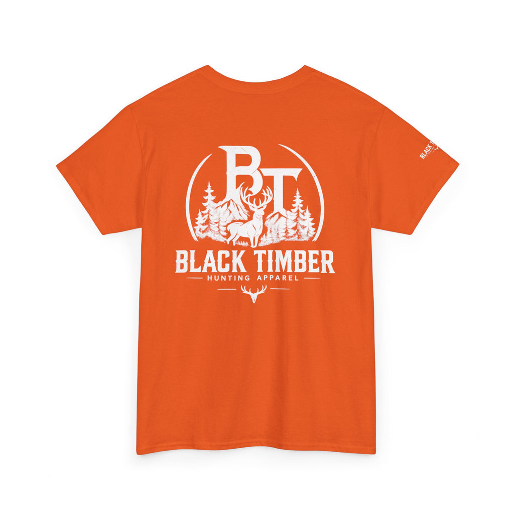 Hunting Tee — Black Timber Logo Shirt