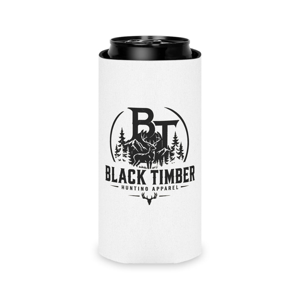 Can Cooler — Black Timber Hunting Apparel Logo Koozie