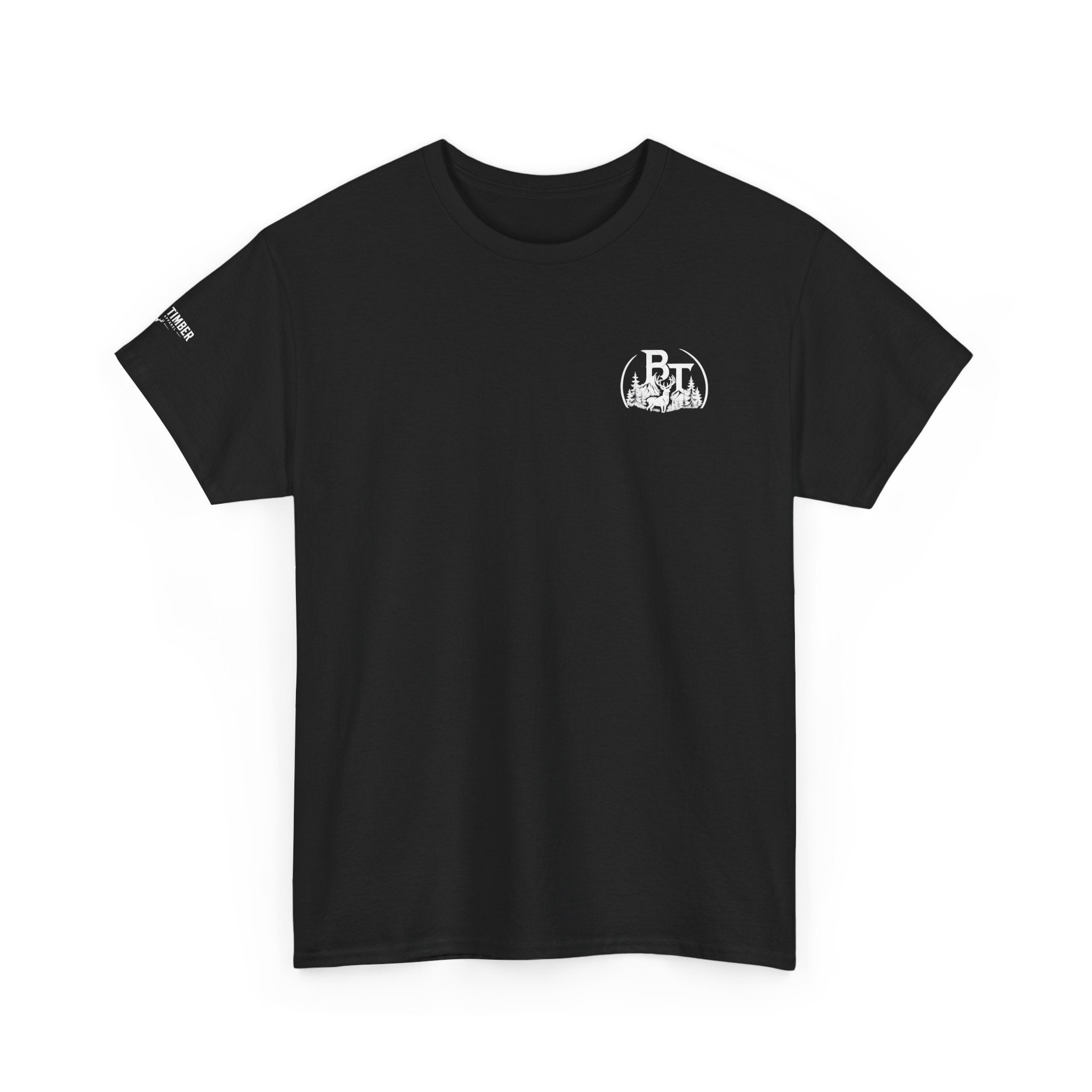 Hunting Tee — Black Timber Logo Shirt