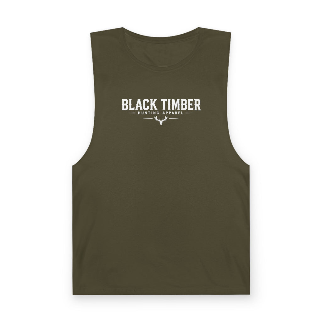 Black Timber Hunting Apparel Tank Top