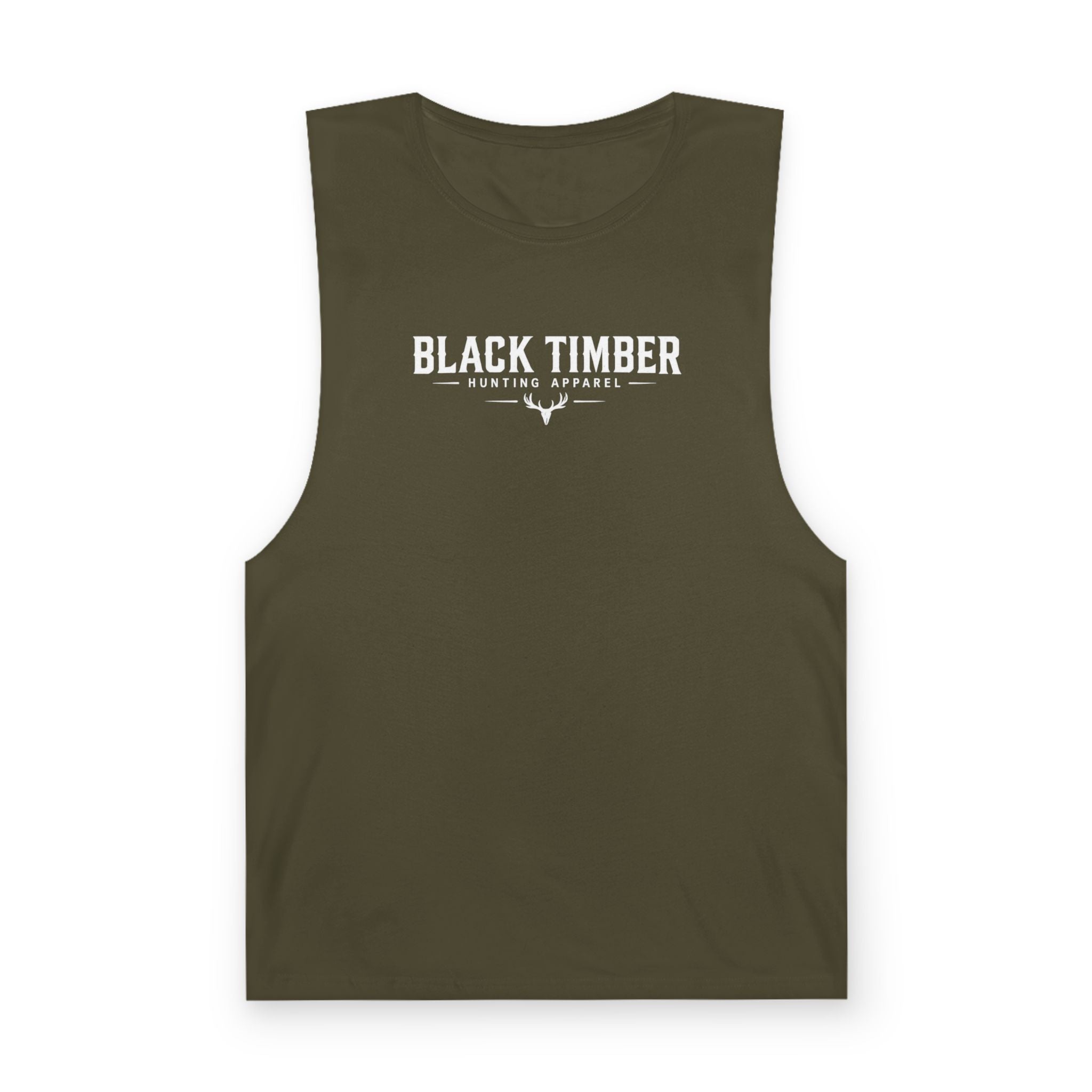 Black Timber Hunting Apparel Tank Top