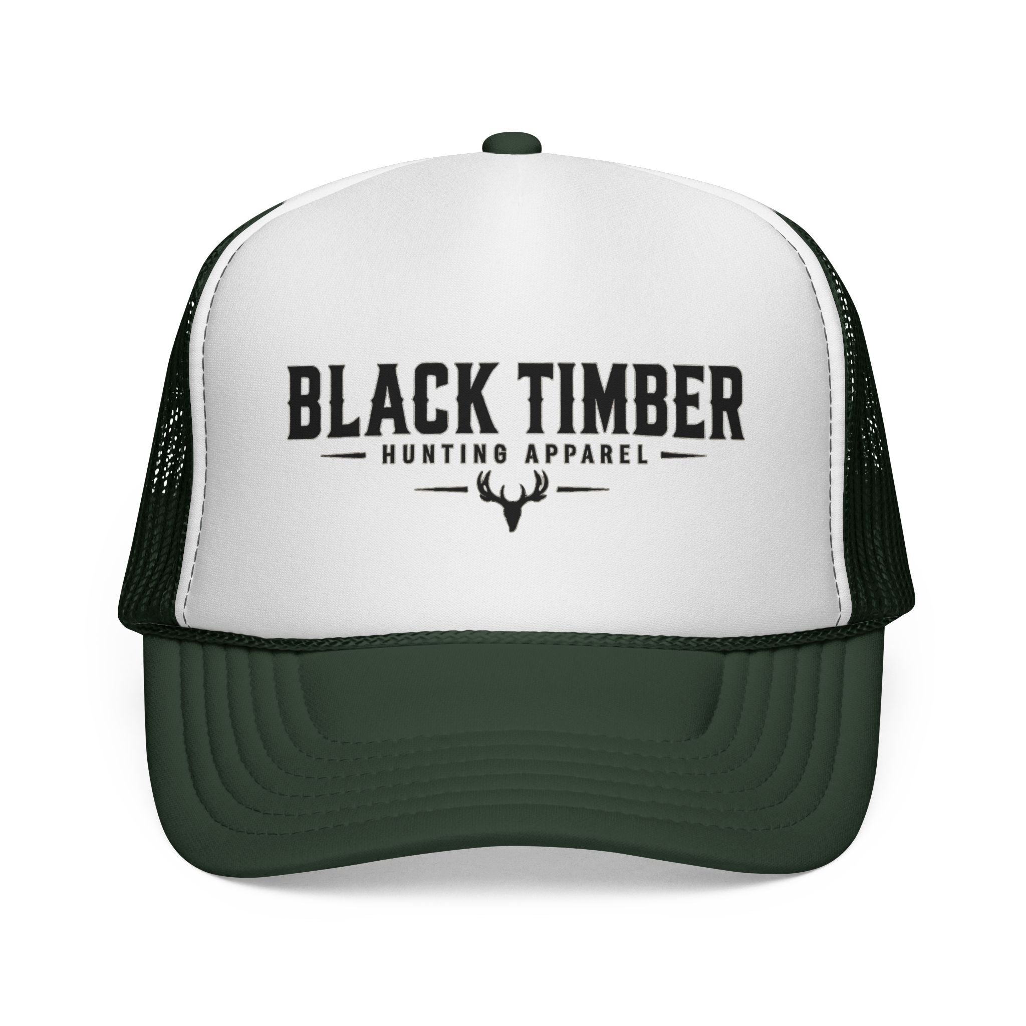 Black Timber Trucker Hat
