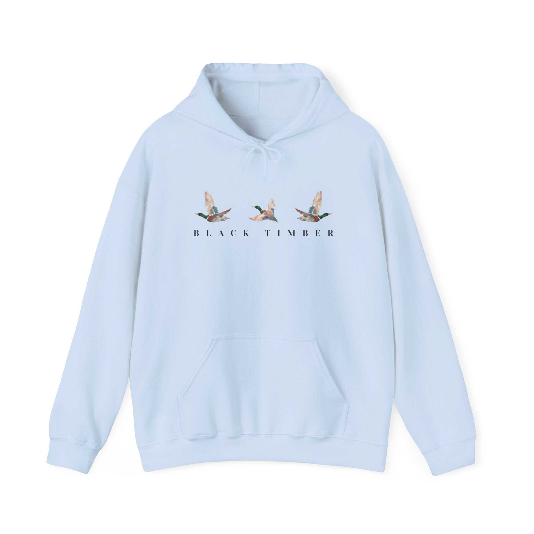 Black Timber Duck Hoodie