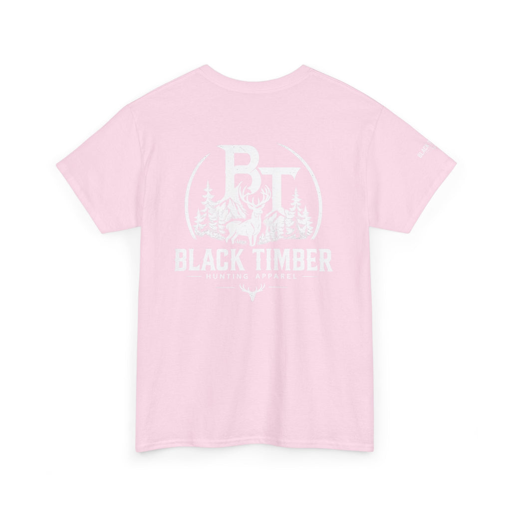 Hunting Tee — Black Timber Logo Shirt
