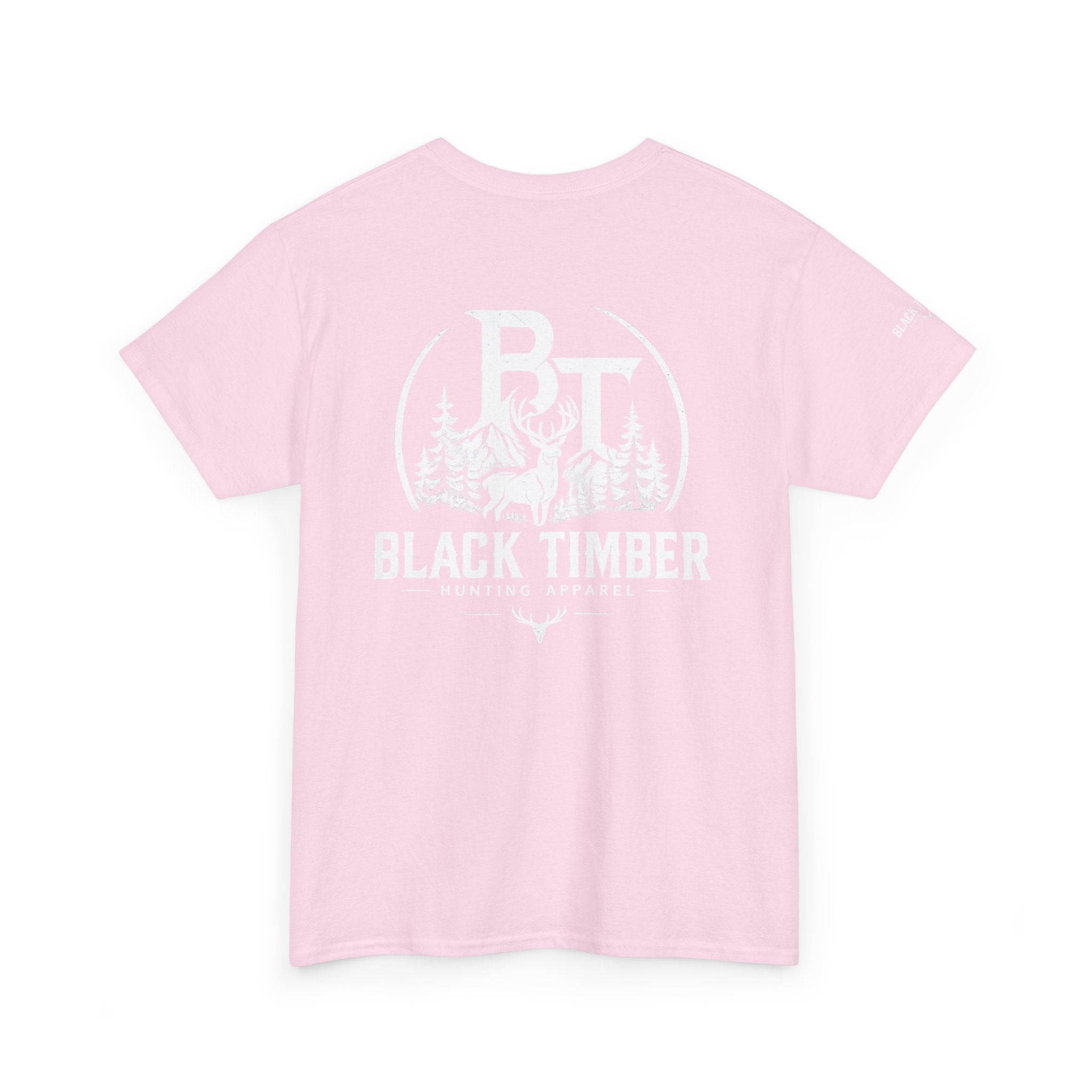 Hunting Tee — Black Timber Logo Shirt