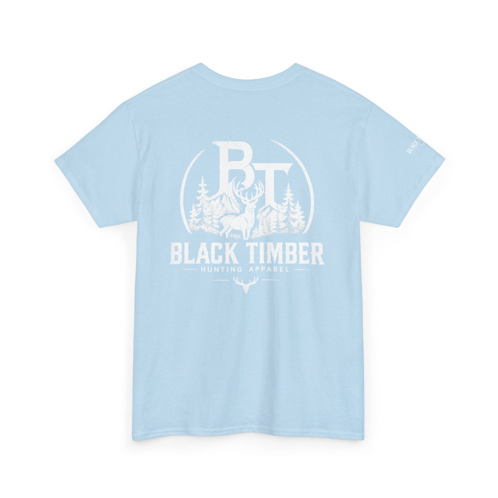 Hunting Tee — Black Timber Logo Shirt